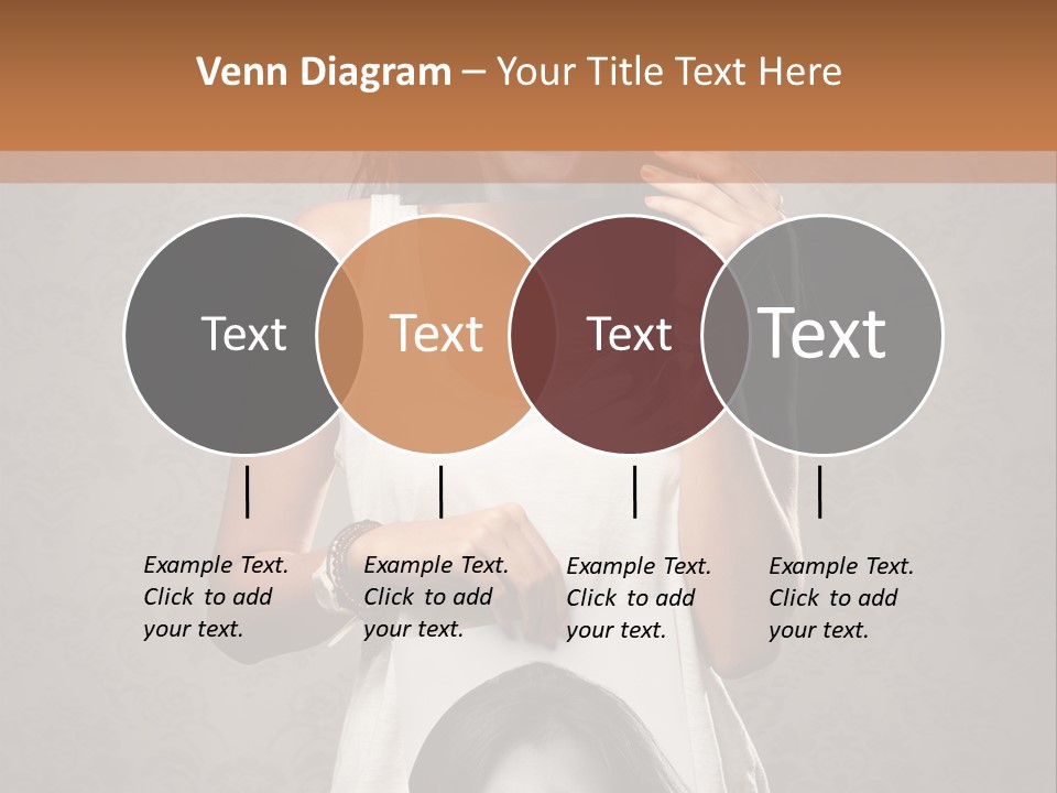 Headphones Elderly Old PowerPoint Template