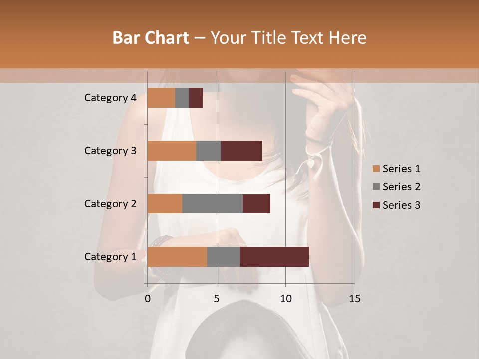 Headphones Elderly Old PowerPoint Template