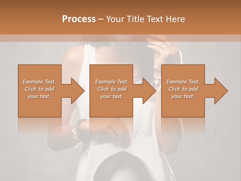 Headphones Elderly Old PowerPoint Template