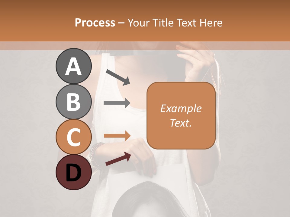 Headphones Elderly Old PowerPoint Template