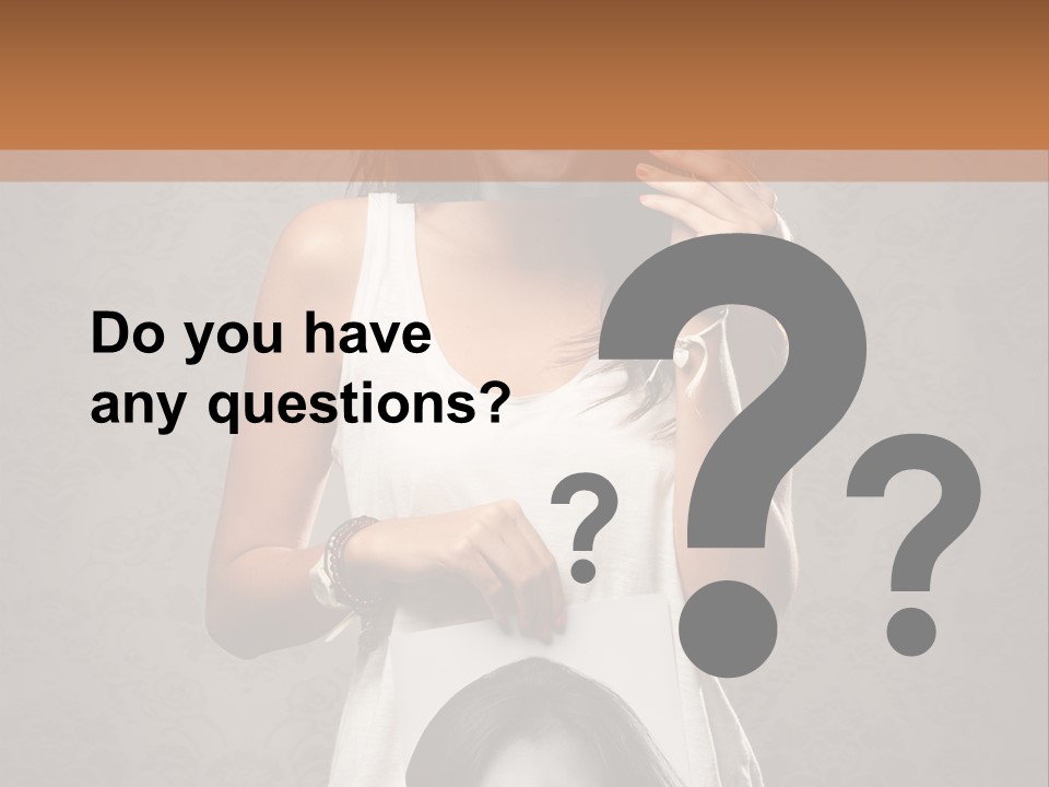 Headphones Elderly Old PowerPoint Template