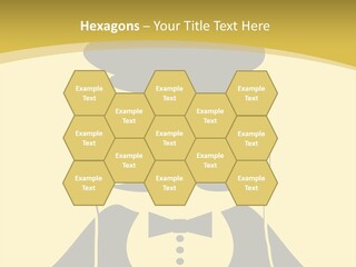 Headphones Elderly Old PowerPoint Template