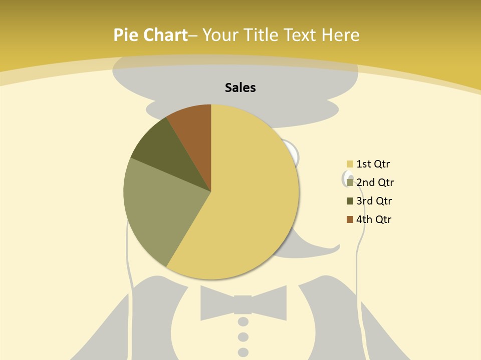 Headphones Elderly Old PowerPoint Template