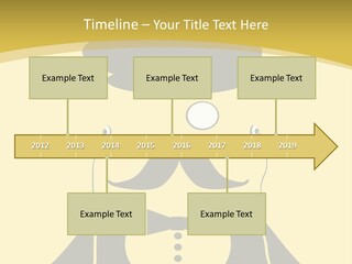 Headphones Elderly Old PowerPoint Template