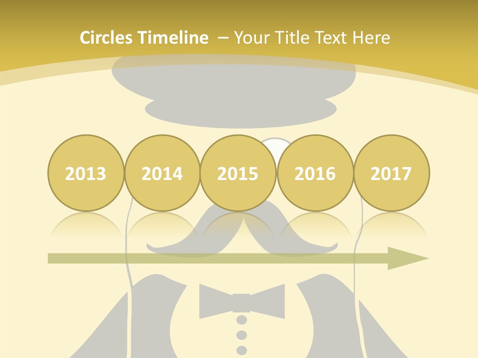 Headphones Elderly Old PowerPoint Template