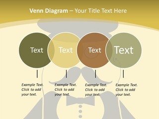 Headphones Elderly Old PowerPoint Template
