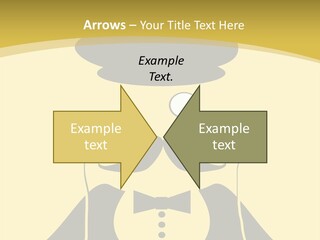 Headphones Elderly Old PowerPoint Template