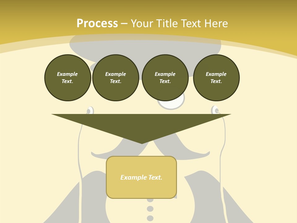 Headphones Elderly Old PowerPoint Template