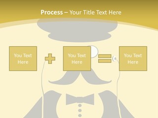 Headphones Elderly Old PowerPoint Template