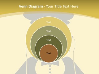 Headphones Elderly Old PowerPoint Template