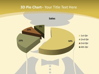 Headphones Elderly Old PowerPoint Template