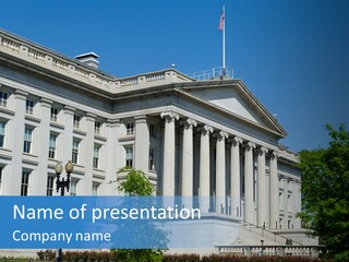 Regulation Capitol States PowerPoint Template