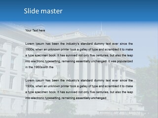 Regulation Capitol States PowerPoint Template