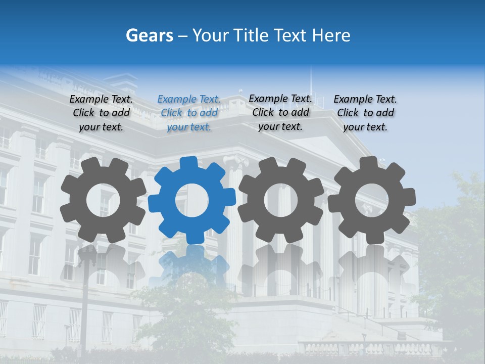 Regulation Capitol States PowerPoint Template