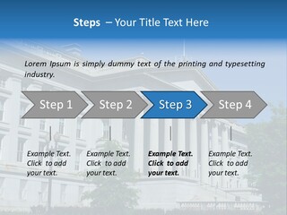 Regulation Capitol States PowerPoint Template