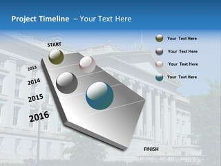 Regulation Capitol States PowerPoint Template