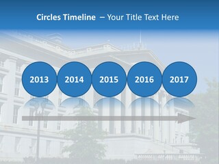 Regulation Capitol States PowerPoint Template