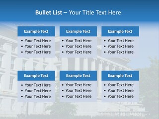 Regulation Capitol States PowerPoint Template