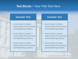 Regulation Capitol States PowerPoint Template