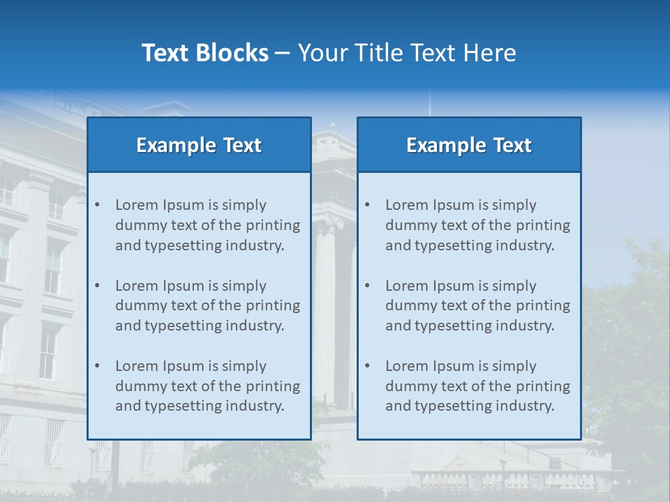 Regulation Capitol States PowerPoint Template