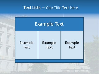 Regulation Capitol States PowerPoint Template