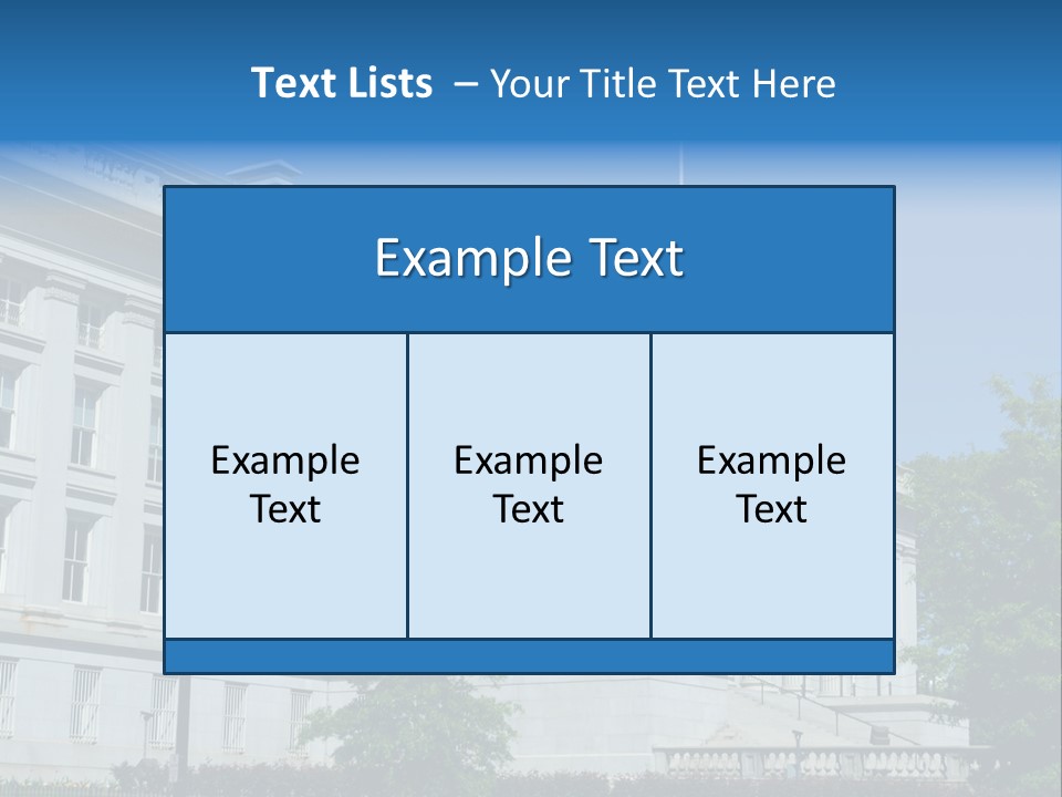 Regulation Capitol States PowerPoint Template