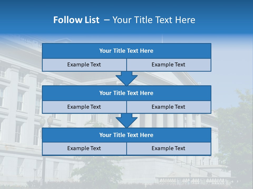Regulation Capitol States PowerPoint Template