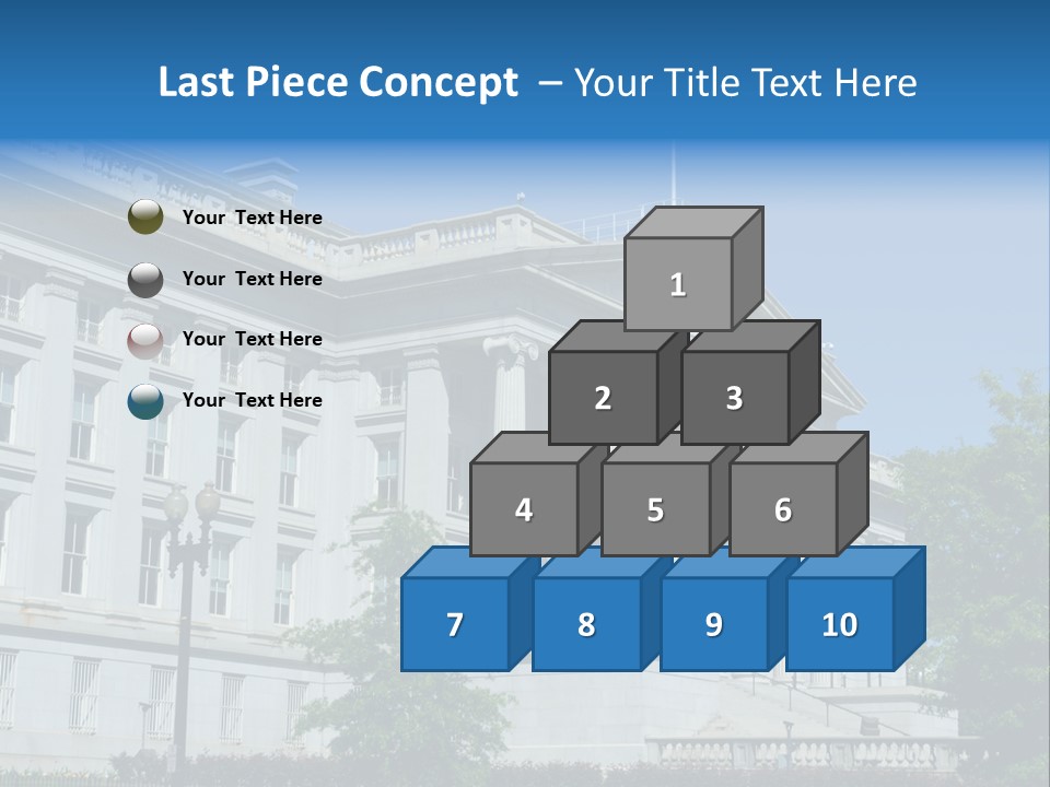 Regulation Capitol States PowerPoint Template