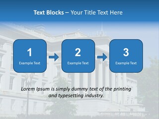 Regulation Capitol States PowerPoint Template