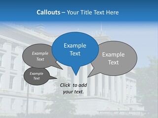 Regulation Capitol States PowerPoint Template