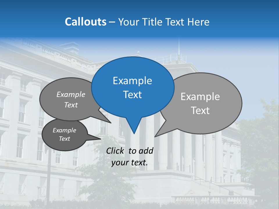 Regulation Capitol States PowerPoint Template