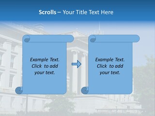 Regulation Capitol States PowerPoint Template