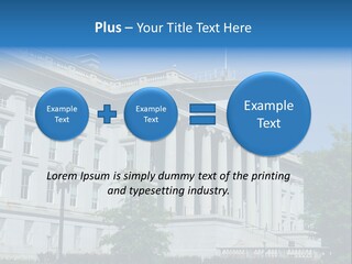 Regulation Capitol States PowerPoint Template