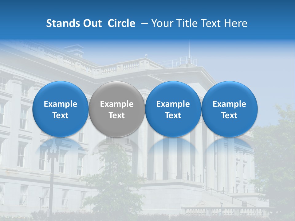 Regulation Capitol States PowerPoint Template