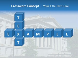 Regulation Capitol States PowerPoint Template