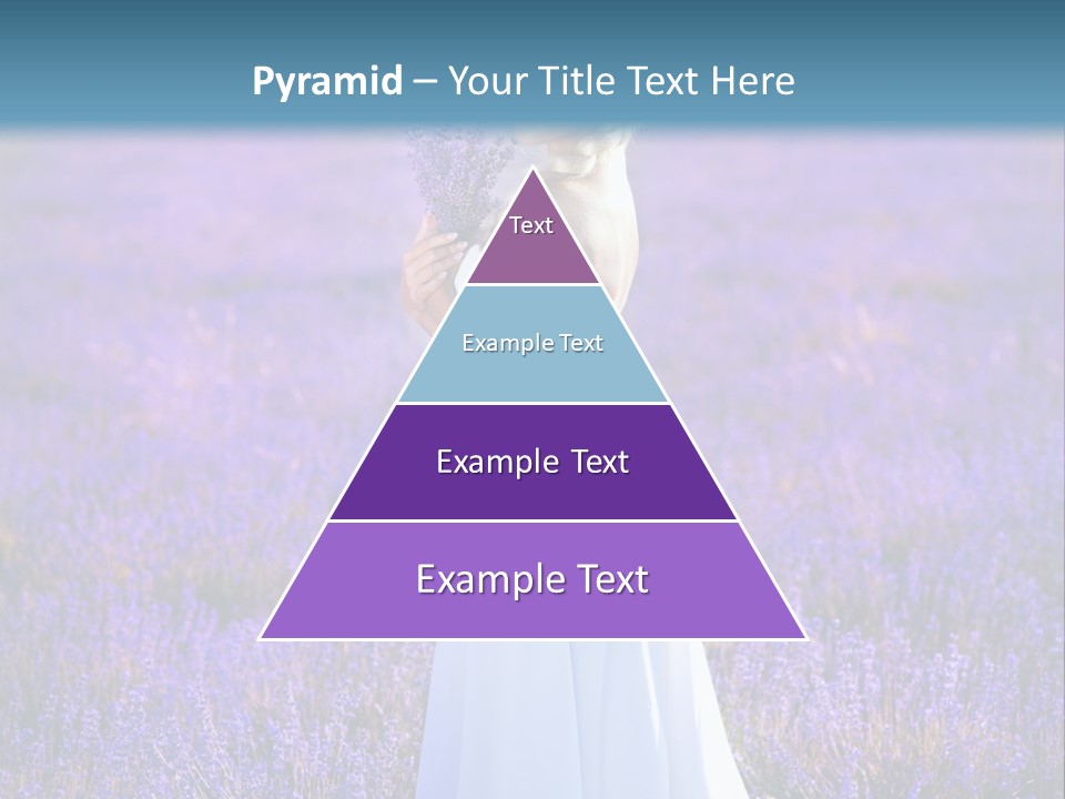 Outdoors Violet Love PowerPoint Template
