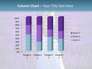 Outdoors Violet Love PowerPoint Template