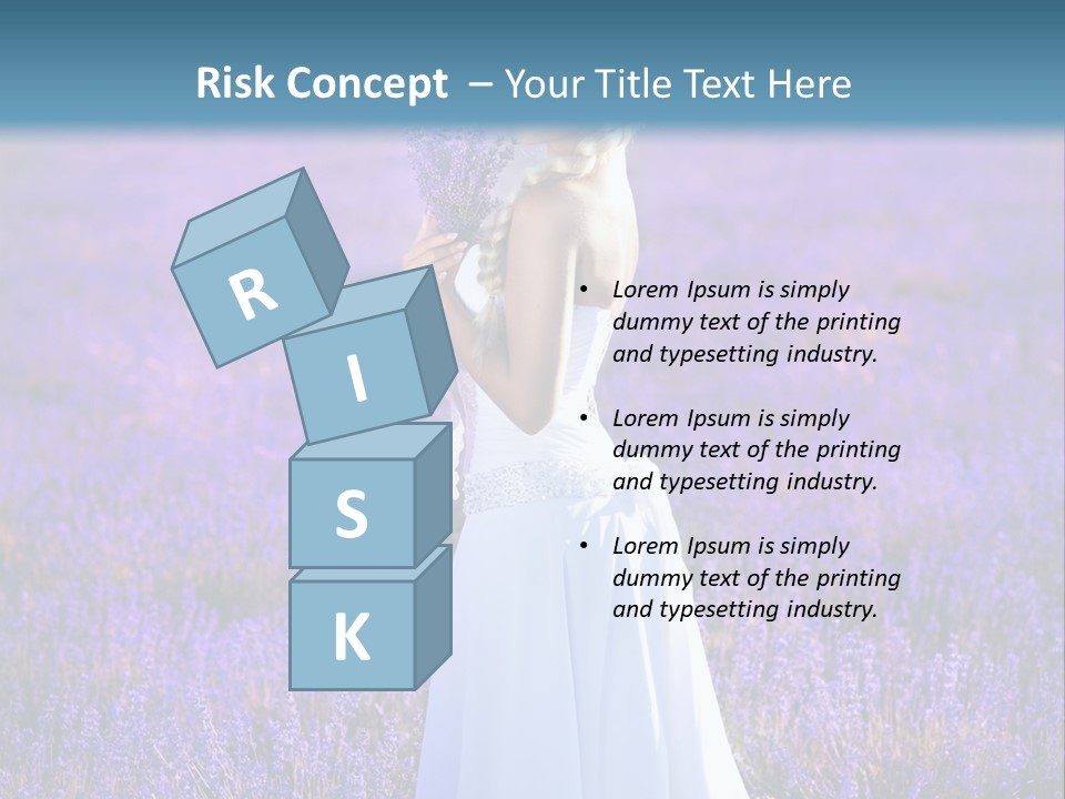 Outdoors Violet Love PowerPoint Template