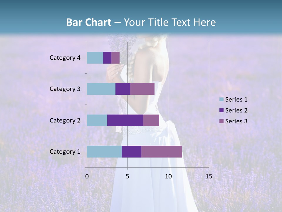 Outdoors Violet Love PowerPoint Template