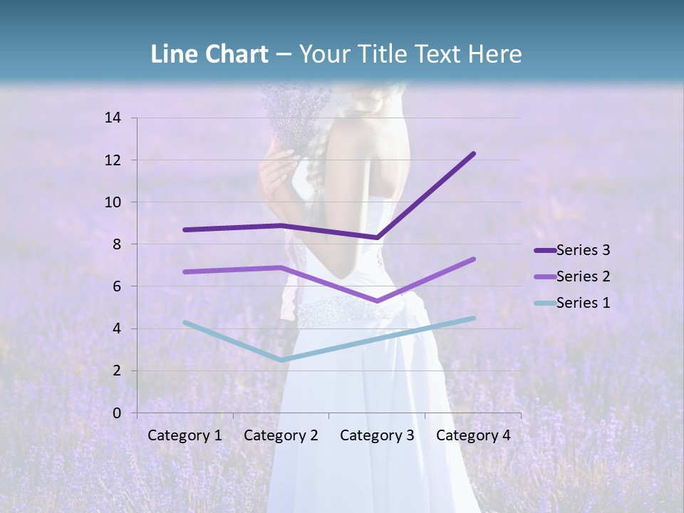 Outdoors Violet Love PowerPoint Template