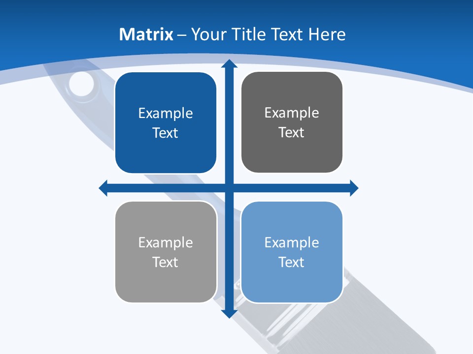 Bristle Symbol Household PowerPoint Template