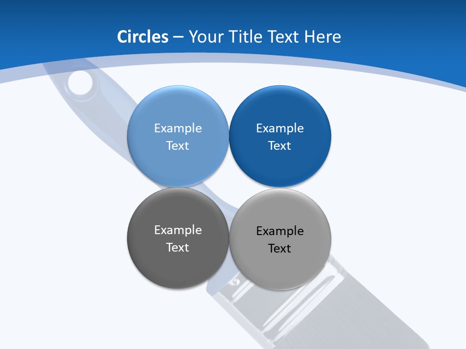 Bristle Symbol Household PowerPoint Template