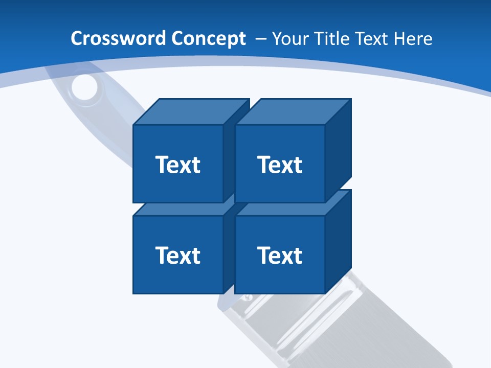 Bristle Symbol Household PowerPoint Template