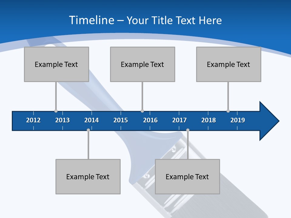 Bristle Symbol Household PowerPoint Template