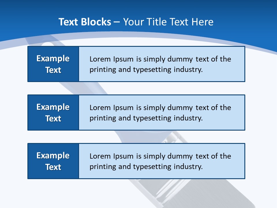 Bristle Symbol Household PowerPoint Template