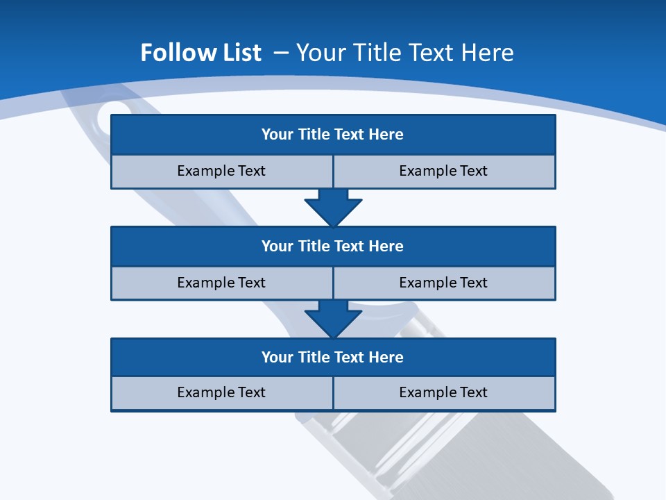 Bristle Symbol Household PowerPoint Template