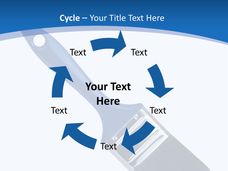 Bristle Symbol Household PowerPoint Template