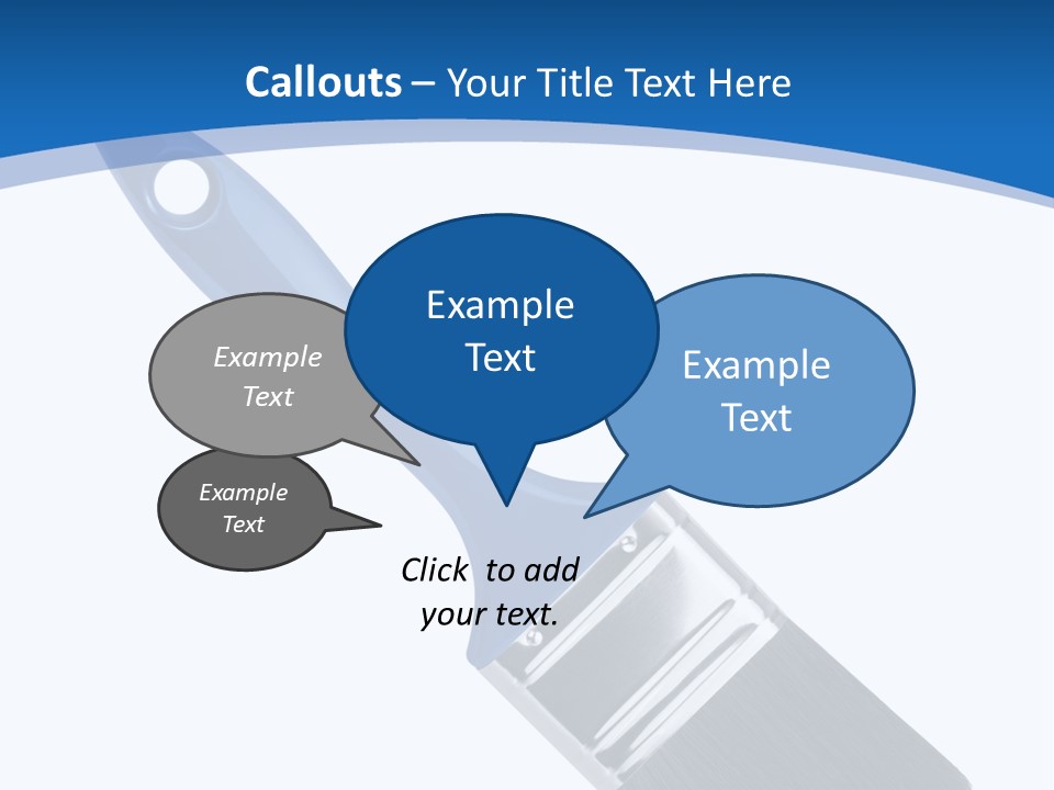 Bristle Symbol Household PowerPoint Template