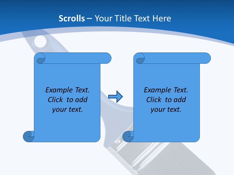 Bristle Symbol Household PowerPoint Template