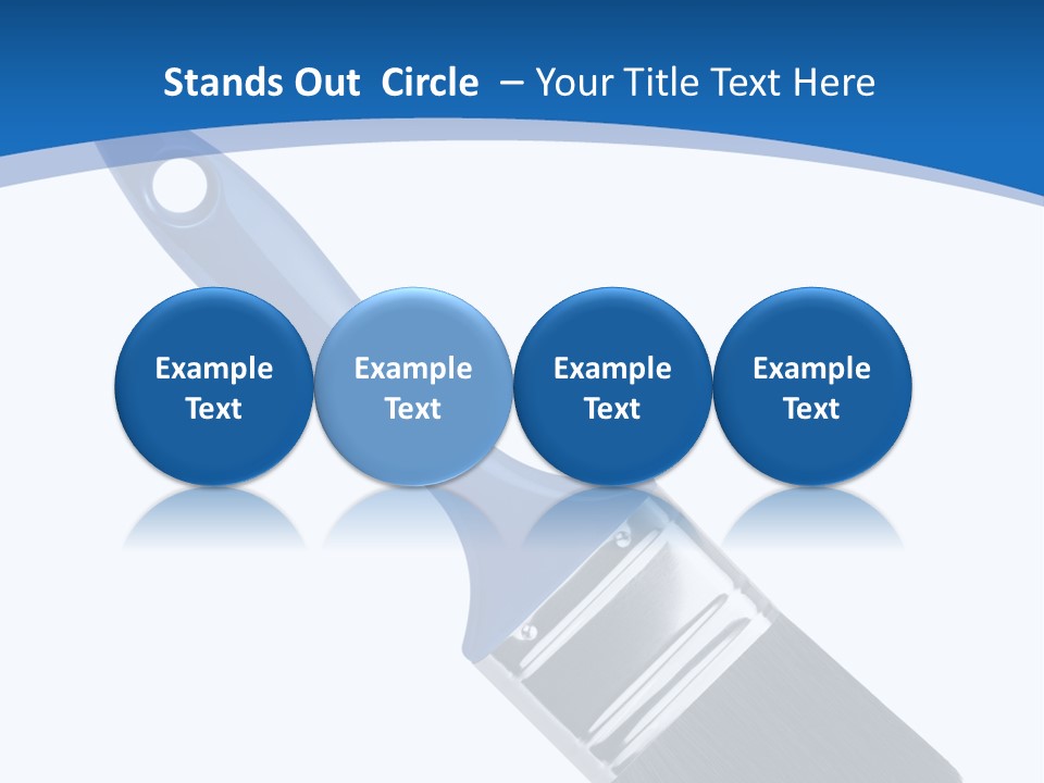 Bristle Symbol Household PowerPoint Template